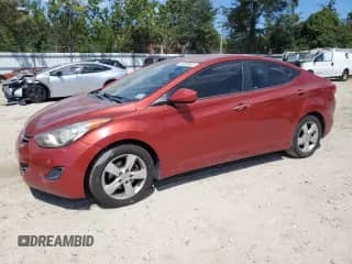 2011 Hyundai Elantra GLS z VIN KMHDH4AE4BU106292, wystawiony jako Copart lot #70659905 z przebiegiem Nie podano mil oraz Szkoda całkowita • Salvage title. Historia ofert i sprzedaży dostępna na DreamBid. Obrazek 1.