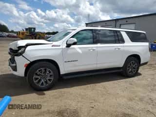 2024 Chevrolet Suburban Z71 с VIN 1GNSKDKD1RR217213, выставлен на аукционе Copart как лот 70671255 с пробегом 14 845 миль миль и Списание • Salvage title. История ставок и продаж доступна на DreamBid. Изображение 1.