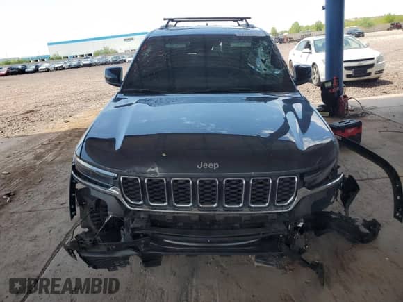 2024 Jeep Grand Cherokee Laredo with VIN 1C4RJHAG2RC260698, listed as a Copart auction lot 63910615 with 12,339 mi miles and Salvage title. Bid and sale history available at DreamBid. Image 5.