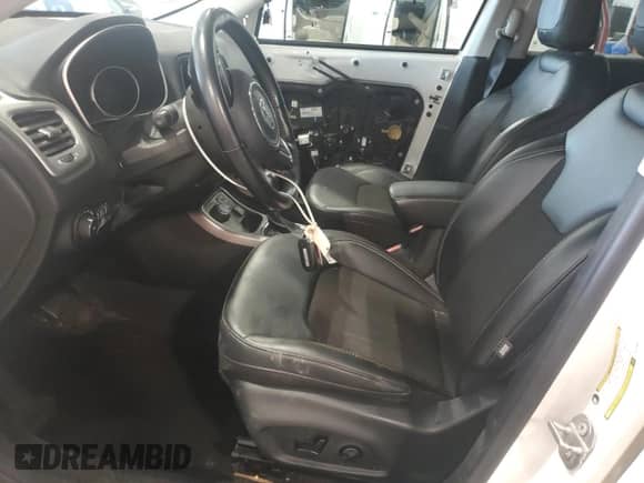 2021 Jeep Compass Latitude with VIN 3C4NJDBBXMT543695, listed as a Copart auction lot 65671595 with 45,242 mi miles and Salvage title. Bid and sale history available at DreamBid. Image 7.