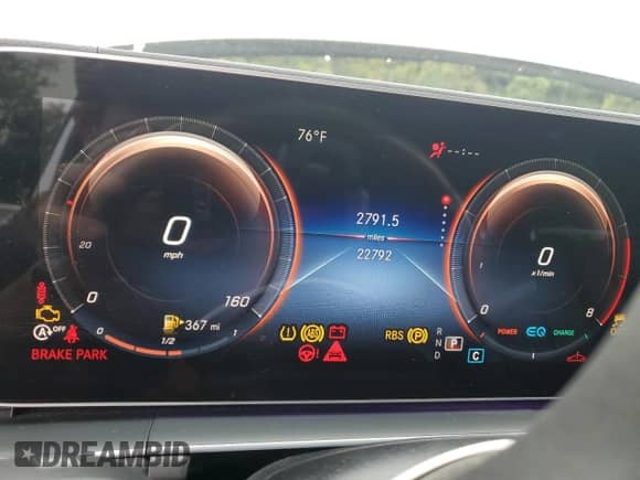 2022 Mercedes-Benz GLS 450 z VIN 4JGFF5KE8NA690317, wystawiony jako Copart lot #84260415 z przebiegiem 22 792 mil mil oraz Szkoda całkowita • Salvage title. Historia ofert i sprzedaży dostępna na DreamBid. Obrazek 9.