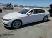 2017 BMW 7 Series 750i with VIN WBA7F0C59HGM21025, listed as a Copart auction lot 59151375 with 118,185 mi miles and Salvage title. Bid and sale history available at DreamBid. Image 1.