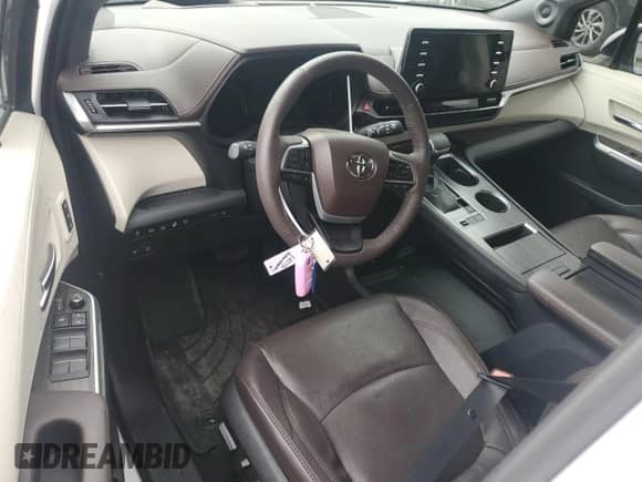 2022 Toyota Sienna Platinum с VIN 5TDESKFC3NS050103, выставлен на аукционе Copart как лот 55167765 с пробегом Не указан миль и Списание • Salvage title. История ставок и продаж доступна на DreamBid. Изображение 8.