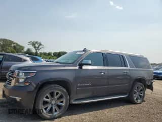 2015 Chevrolet Suburban LTZ с VIN 1GNSKKKC9FR746500, выставлен на аукционе Copart как лот 67736515 с пробегом 215 252 миль миль и Списание • Salvage title. История ставок и продаж доступна на DreamBid. Изображение 1.