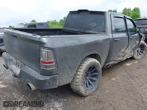 2017 Ram 1500 Express with VIN 1C6RR7KT6HS834116, listed as a IAAI auction lot 42635297 with 153,693 mi miles and . Bid and sale history available at DreamBid. Image 4.