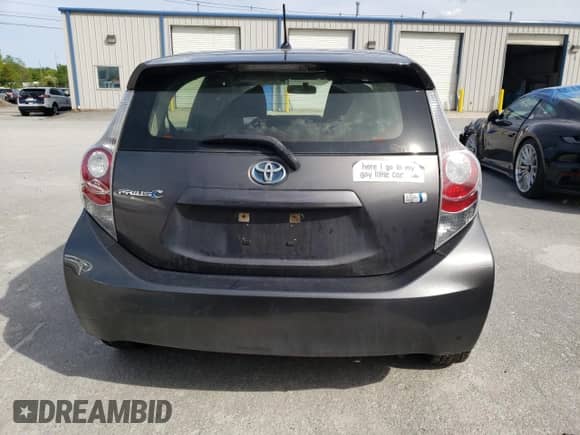 2014 Toyota Prius One z VIN JTDKDTB3XE1568036, wystawiony jako Copart lot #58629005 z przebiegiem 164 552 mil mil oraz Czysty tytuł • Clean title. Historia ofert i sprzedaży dostępna na DreamBid. Obrazek 6.