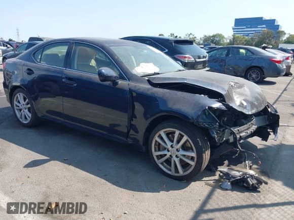 2006 Lexus IS 350 с VIN JTHBE262462006796, выставлен на аукционе IAAI как лот 43185826 с пробегом 166 055 миль миль и . История ставок и продаж доступна на DreamBid. Изображение 1.