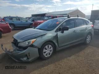 2014 Subaru Impreza 2.0i z VIN JF1GPAA60E9241665, wystawiony jako Copart lot #60565505 z przebiegiem 54 249 mil mil oraz Szkoda całkowita • Salvage title. Historia ofert i sprzedaży dostępna na DreamBid. Obrazek 1.