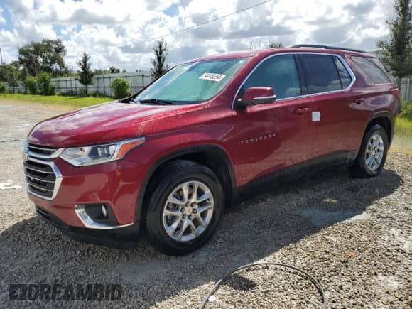 2021 Chevrolet Traverse LT Cloth с VIN 1GNERGKW0MJ189634, выставлен на аукционе Copart как лот 74445294 с пробегом Не указан миль и На запчасти • Non repairable. История ставок и продаж доступна на DreamBid. Изображение 1.