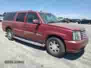 2004 Cadillac Escalade ESV Platinum Edition with VIN 3GYFK66N34G203826, listed as a Copart auction lot 61976795 with 240,879 mi miles and Salvage title. Bid and sale history available at DreamBid. Image 4.