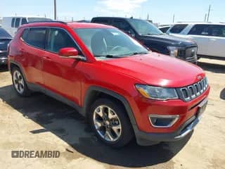 2019 Jeep Compass Limited with VIN 3C4NJCCBXKT675880, listed as a IAAI auction lot 42819317 with 60,382 mi miles and . Bid and sale history available at DreamBid. Image 1.