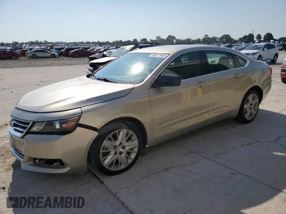 2015 Chevrolet Impala LS с VIN 2G11X5SL2F9214936, выставлен на аукционе Copart как лот 68071955 с пробегом 98 752 миль миль и Списание • Salvage title. История ставок и продаж доступна на DreamBid. Изображение 1.