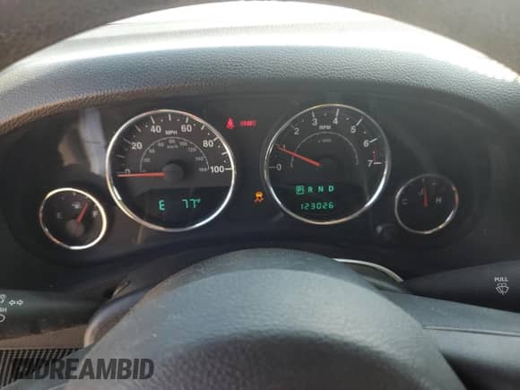 2012 Jeep Wrangler Sport with VIN 1C4AJWAG2CL103102, listed as a Copart auction lot 83980425 with 123,026 mi miles and Salvage title. Bid and sale history available at DreamBid. Image 9.