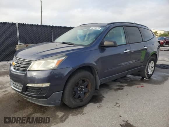 2014 Chevrolet Traverse LS с VIN 1GNKRFED5EJ138946, выставлен на аукционе Copart как лот 82156255 с пробегом 97 416 миль миль и Чистый • Clean title. История ставок и продаж доступна на DreamBid. Изображение 1.