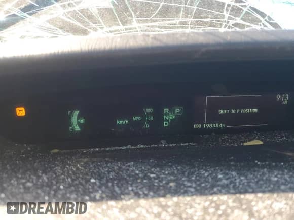 2010 Toyota Prius II with VIN JTDKN3DU3A0206004, listed as a Copart auction lot 83575304 with 198,384 mi miles and Salvage title. Bid and sale history available at DreamBid. Image 9.