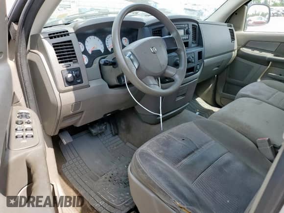 2006 Dodge 1500 ST с VIN 1D7HA18K76J146299, выставлен на аукционе Copart как лот 57977315 с пробегом 204 931 миль миль и Списание • Salvage title. История ставок и продаж доступна на DreamBid. Изображение 8.