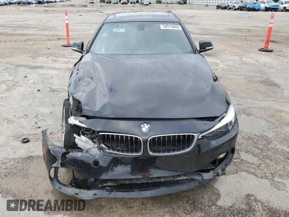 2018 BMW 4 Series 430i with VIN WBA4J1C58JBM10754, listed as a Copart auction lot 58915645 with Not provided miles and Salvage title. Bid and sale history available at DreamBid. Image 5.