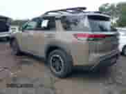 2023 Nissan Pathfinder Rock Creek with VIN 5N1DR3BD7PC244614, listed as a IAAI auction lot 43266257 with 33,062 mi miles and . Bid and sale history available at DreamBid. Image 3.