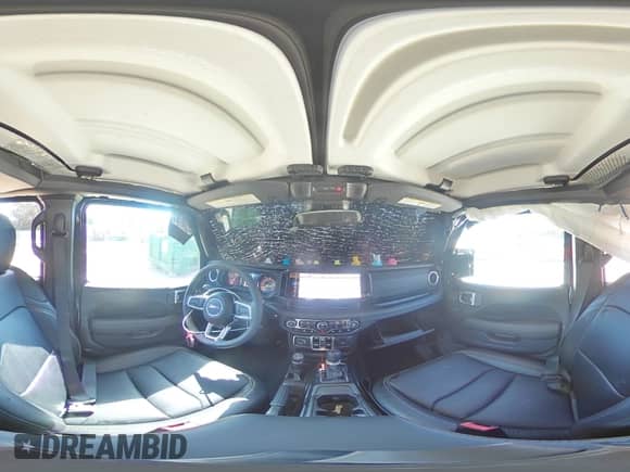 2025 Jeep Wrangler Sahara с VIN 1C4PJXEN4SW508884, выставлен на аукционе Copart как лот 80280975 с пробегом 10 265 миль миль и Списание • Salvage title. История ставок и продаж доступна на DreamBid. Изображение 14.