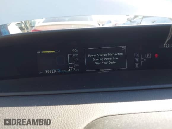 2016 Toyota Prius Three z VIN JTDKARFU8G3014659, wystawiony jako IAAI lot #43413005 z przebiegiem 39 929 mil mil oraz . Historia ofert i sprzedaży dostępna na DreamBid. Obrazek 7.