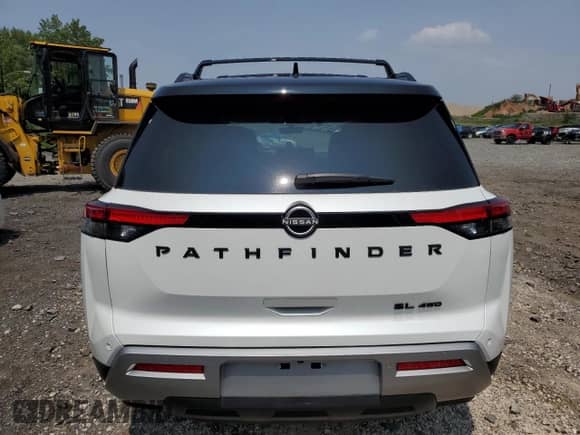 2025 Nissan Pathfinder SL with VIN 5N1DR3CCXSC203859, listed as a Copart auction lot 68016355 with 748 mi miles and Salvage title. Bid and sale history available at DreamBid. Image 6.