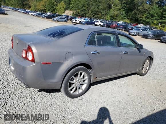 2008 Chevrolet Malibu LTZ with VIN 1G1ZK57728F261133, listed as a Copart auction lot 81646415 with 136,369 mi miles and Clean title. Bid and sale history available at DreamBid. Image 3.