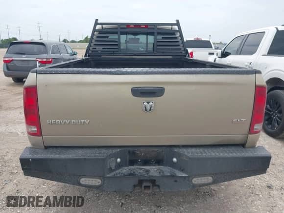 2005 Dodge 2500 SLT with VIN 3D7KR28C95G775091, listed as a IAAI auction lot 42783657 with 120,125 mi miles and . Bid and sale history available at DreamBid. Image 16.