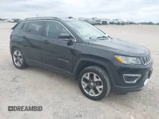 2021 Jeep Compass Limited with VIN 3C4NJDCB4MT513834, listed as a IAAI auction lot 42881273 with 102,708 mi miles and . Bid and sale history available at DreamBid. Image 1.