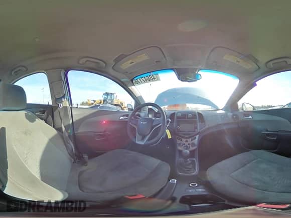 2012 Chevrolet Sonic LS с VIN 1G1JB5SH8C4112274, выставлен на аукционе Copart как лот 48847175 с пробегом Не указан миль и Списание • Salvage title. История ставок и продаж доступна на DreamBid. Изображение 13.