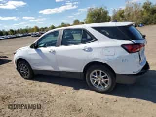 2024 Chevrolet Equinox LS z VIN 3GNAXSEG6RL169819, wystawiony jako Copart lot #81043045 z przebiegiem 74 069 mil mil oraz Szkoda całkowita • Salvage title. Historia ofert i sprzedaży dostępna na DreamBid. Obrazek 2.
