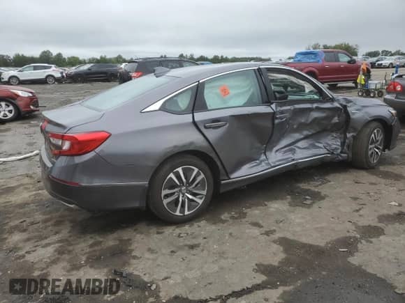 2021 Honda Accord EX-L with VIN 1HGCV3F53MA020523, listed as a Copart auction lot 69497895 with 69,675 mi miles and Salvage title. Bid and sale history available at DreamBid. Image 3.