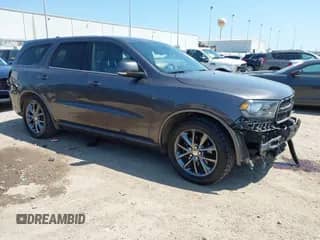 2014 Dodge Durango R/T with VIN 1C4SDHCT5EC454879, listed as a IAAI auction lot 43155473 with 240,354 mi miles and . Bid and sale history available at DreamBid. Image 1.