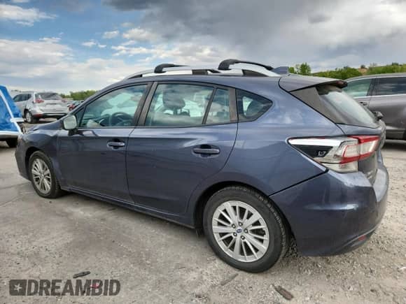 2017 Subaru Impreza Premium z VIN 4S3GTAB69H3717147, wystawiony jako Copart lot #71835415 z przebiegiem 79 289 mil mil oraz Szkoda całkowita • Salvage title. Historia ofert i sprzedaży dostępna na DreamBid. Obrazek 2.
