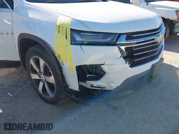 2023 Chevrolet Traverse LT with VIN 1GNERHKW4PJ238019, listed as a IAAI auction lot 41146569 with 37,848 mi miles and . Bid and sale history available at DreamBid. Image 6.
