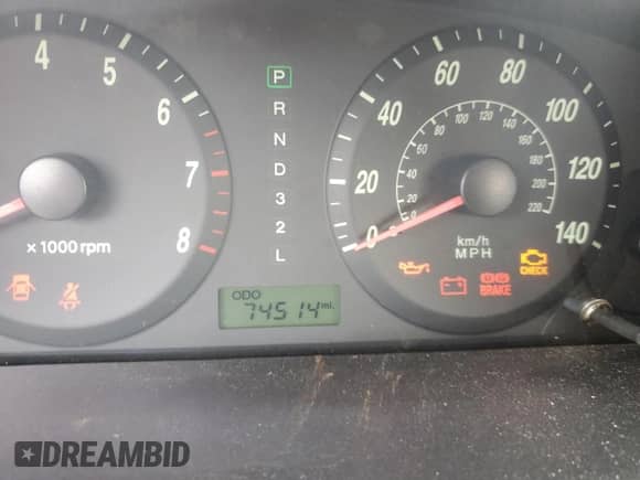 2006 Hyundai Elantra GLS with VIN KMHDN46DX6U204158, listed as a Copart auction lot 80899095 with 74,514 mi miles and Clean title. Bid and sale history available at DreamBid. Image 9.