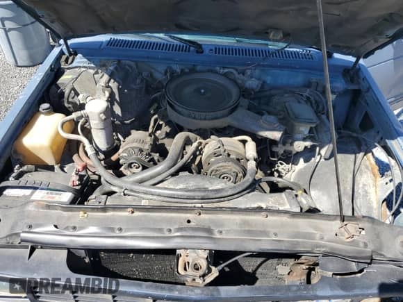 1991 Chevrolet S-10 z VIN 1GCCS14R3M8257117, wystawiony jako Copart lot #58147615 z przebiegiem 269 087 mil mil oraz Szkoda całkowita • Salvage title. Historia ofert i sprzedaży dostępna na DreamBid. Obrazek 11.
