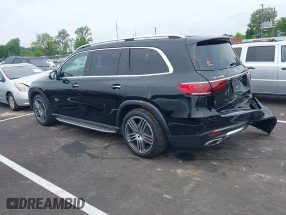 2021 Mercedes-Benz GLS 450 with VIN 4JGFF5KE7MA424253, listed as a IAAI auction lot 42254724 with 45,504 mi miles and . Bid and sale history available at DreamBid. Image 14.
