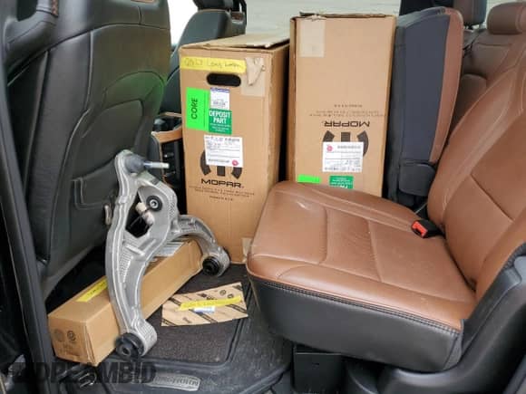 2020 Ram 1500 Longhorn with VIN 1C6SRFKTXLN203355, listed as a Copart auction lot 54517595 with 109,728 mi miles and Salvage title. Bid and sale history available at DreamBid. Image 12.