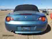 2003 BMW Z4 2.5i with VIN 4USBT33493LR62052, listed as a Copart auction lot 84414065 with 123,935 mi miles and Salvage title. Bid and sale history available at DreamBid. Image 6.