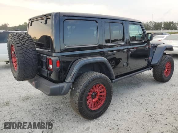 2023 Jeep Wrangler Rubicon с VIN 1C4HJXFN3PW618061, выставлен на аукционе Copart как лот 71963815 с пробегом 25 881 миль миль и Списание • Salvage title. История ставок и продаж доступна на DreamBid. Изображение 3.