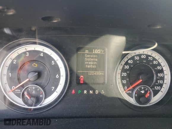 2013 Ram 1500 Tradesman with VIN 3C6JR6DG1DG576497, listed as a Copart auction lot 62755035 with 122,499 mi miles and Clean title. Bid and sale history available at DreamBid. Image 9.