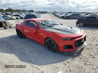 2022 Chevrolet Camaro ZL1 с VIN 1G1FJ1R64N0107749, выставлен на аукционе Copart как лот 82293565 с пробегом 34 453 миль миль и Списание • Salvage title. История ставок и продаж доступна на DreamBid. Изображение 4.