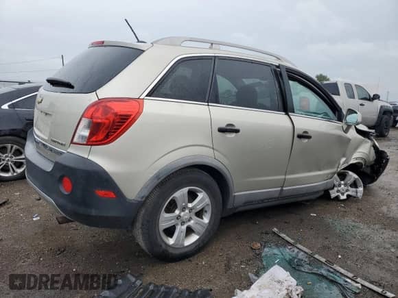 2013 Chevrolet Captiva Sport LS z VIN 3GNAL2EK2DS627418, wystawiony jako Copart lot #64761184 z przebiegiem 82 313 mil mil oraz Szkoda całkowita • Salvage title. Historia ofert i sprzedaży dostępna na DreamBid. Obrazek 3.