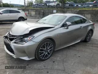 2017 Lexus RC 300 z VIN JTHSM5BC9H5003803, wystawiony jako Copart lot #81065255 z przebiegiem 141 031 mil mil oraz Szkoda całkowita • Salvage title. Historia ofert i sprzedaży dostępna na DreamBid. Obrazek 1.
