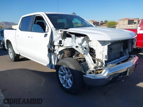 2022 Chevrolet Silverado 1500 LT с VIN 1GCUDDEDXNZ537566, выставлен на аукционе IAAI как лот 42002599 с пробегом 80 624 миль миль и . История ставок и продаж доступна на DreamBid. Изображение 1.