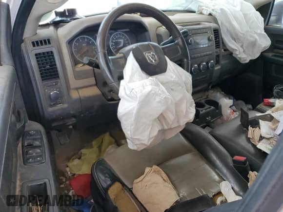 2011 Ram 1500 ST with VIN 1D7RB1GK6BS554462, listed as a Copart auction lot 62002135 with 333,972 mi miles and Salvage title. Bid and sale history available at DreamBid. Image 8.