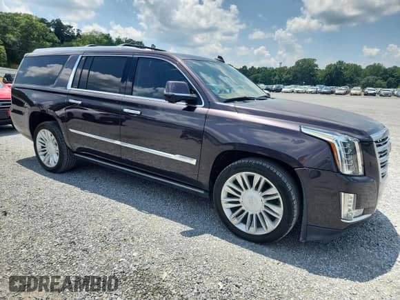 2016 Cadillac Escalade ESV Platinum z VIN 1GYS4KKJ2GR108828, wystawiony jako Copart lot #62887505 z przebiegiem 166 428 mil mil oraz Czysty tytuł • Clean title. Historia ofert i sprzedaży dostępna na DreamBid. Obrazek 4.
