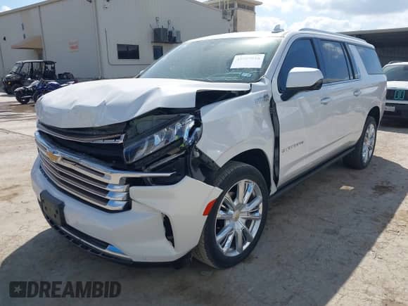 2022 Chevrolet Suburban High Country с VIN 1GNSCGKL2NR339563, выставлен на аукционе IAAI как лот 42985816 с пробегом 54 628 миль миль и . История ставок и продаж доступна на DreamBid. Изображение 17.