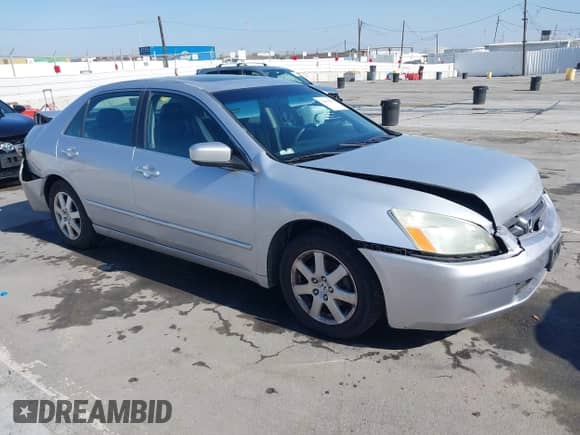 2005 Honda Accord EX-L with VIN 1HGCM66895A053378, listed as a IAAI auction lot 42626190 with 168,772 mi miles and . Bid and sale history available at DreamBid. Image 1.