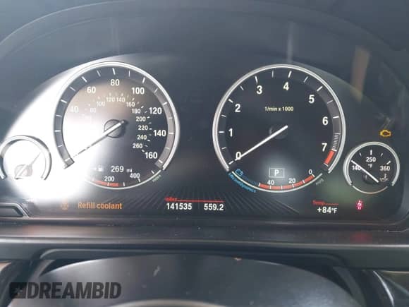 2016 BMW 5 Series 535i с VIN WBA5B1C5XGG551466, выставлен на аукционе IAAI как лот 43392261 с пробегом 141 535 миль миль и . История ставок и продаж доступна на DreamBid. Изображение 7.